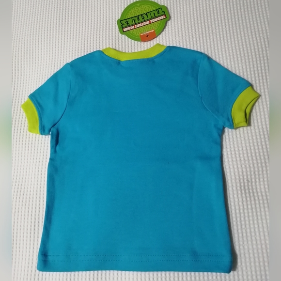 🔥SALE🔥 TMNT "100% Hero! Cape Unnecessary" Boy's Pajamas Set Sizes 3-6M, 6-12M - Picture 4 of 9